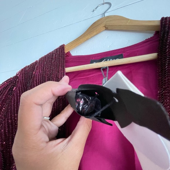 NWT Retrofete Gabriele sequinned rob dress Size XS - Picture 13 of 13